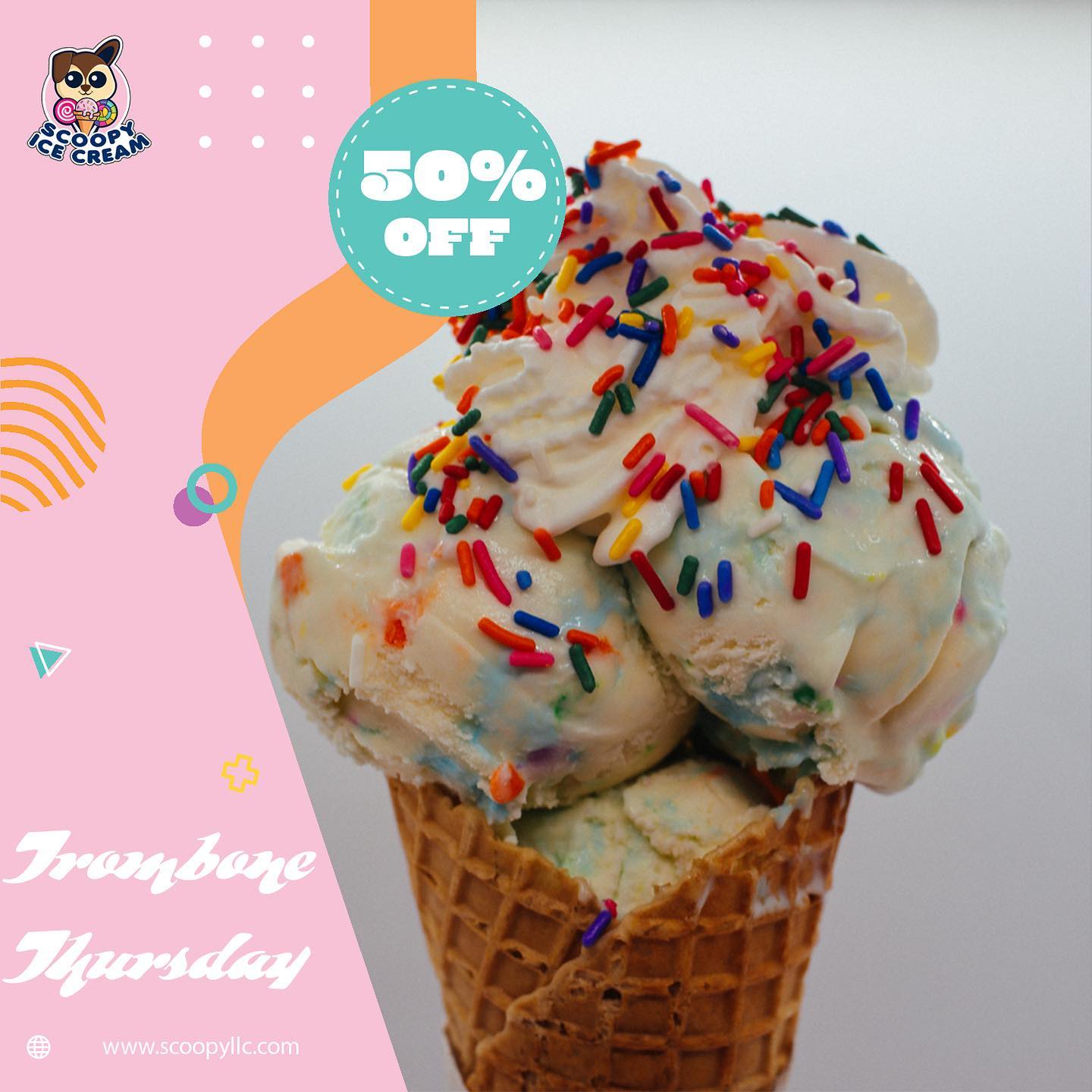 Scoopy Stack Ice Cream Scoop - Glitterville Studios